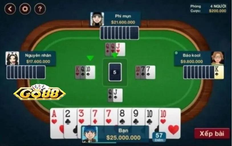 Cách thuật ngữ khi Phỏm Go88