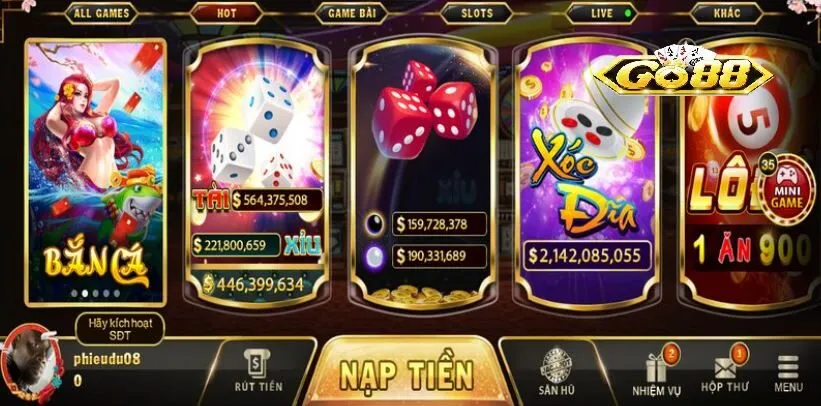 Tài Xỉu Go88 không giới hạn việc tạo nhóm chat